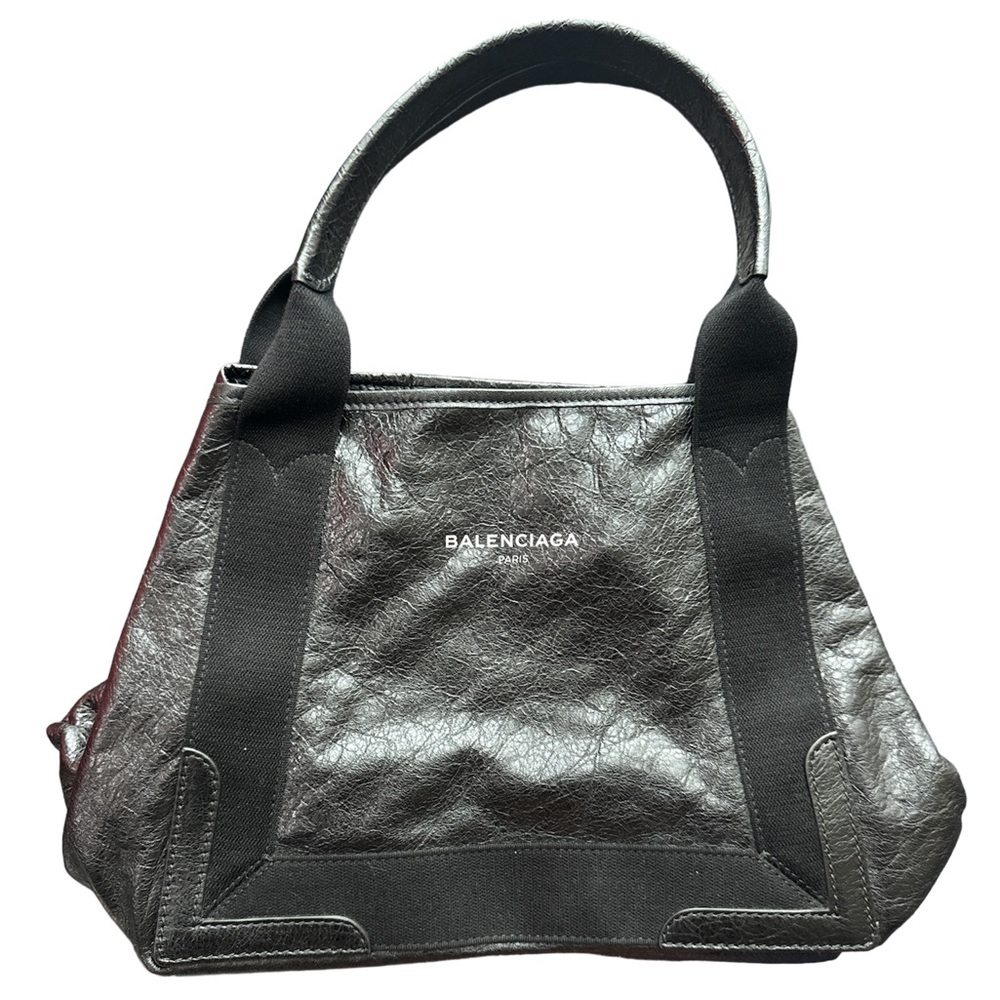 Balenciaga Black Cabas Tote Bag